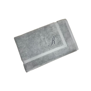 Tappeto bagno personalizzato in spugna 100% cifrato