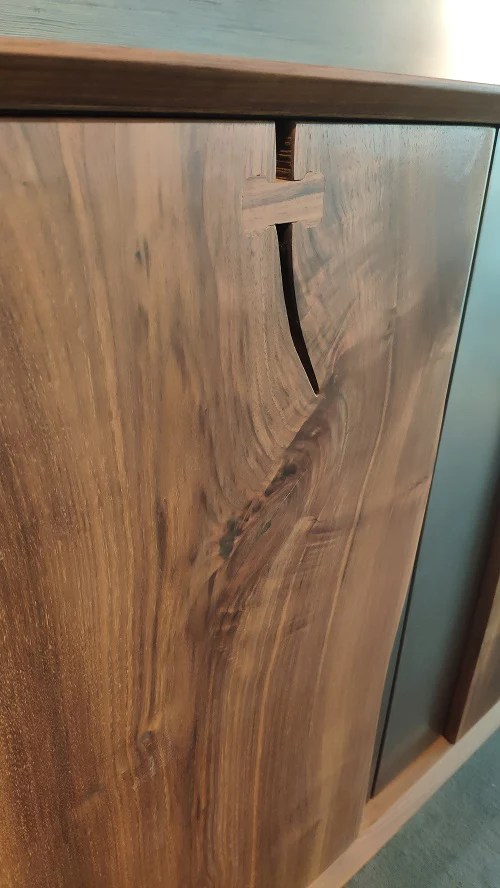 Madia Collezione "Vero" By Arte Brotto in Noce Massello Scontata Offerta Outlet - immagine 4