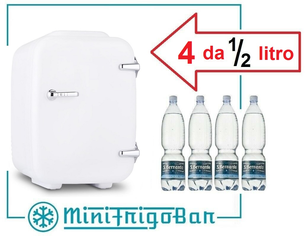 Minibar da Tavolo Scrivania Mini Frigo frigorifero Piccolo 4 litri