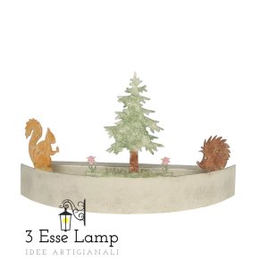 Applique Bosco big (avorio/ colorato)