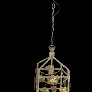 Lampadario India avorio con uva