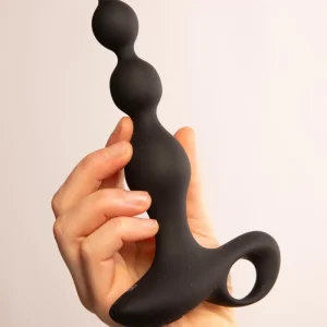 Palline Anali Vibranti in Silicone Nero