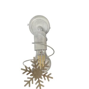 Applique Spirale Snodo fiocco di neve