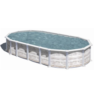 Piscine fuori terra Dream Pool Islanda ovale decorazione Nordic