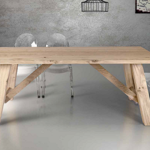 Tavolo rovere impiallacciato