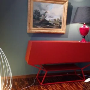 Madia design "Spring" rosso Ferrari By Bonaldo in offerta Outlet